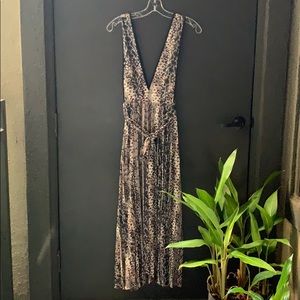 TopShop Snake Print Dress